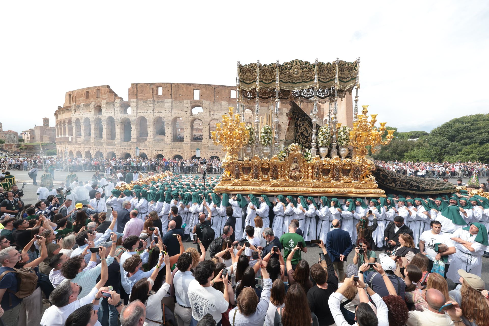 La Esperanza&#039;s grand tour of Rome - in pictures